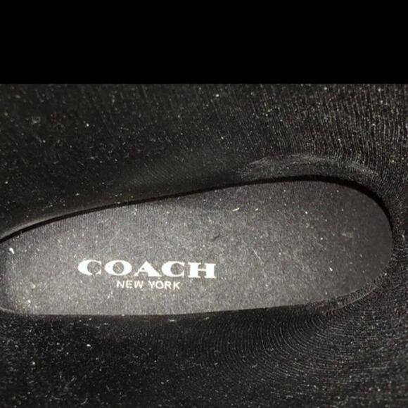 COACH Women’s ‘Talia' Black Waterproof Tall Designer Rain/Snow Boots | NEW!! - Picture 14 of 16